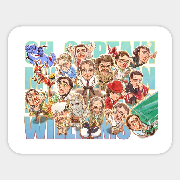 Robin Williams Sticker by ArashiC